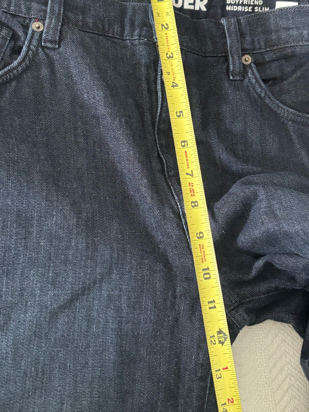 Eddie Bauer Dark Blue Straight Leg Pants - Picture 10 of 11